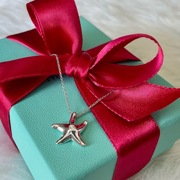 Tiffany and Co. Starfish Necklace - Picture 1 of 9